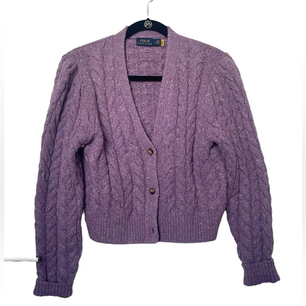 Polo Ralph Lauren Cabled Cardigan - Picture 4 of 5